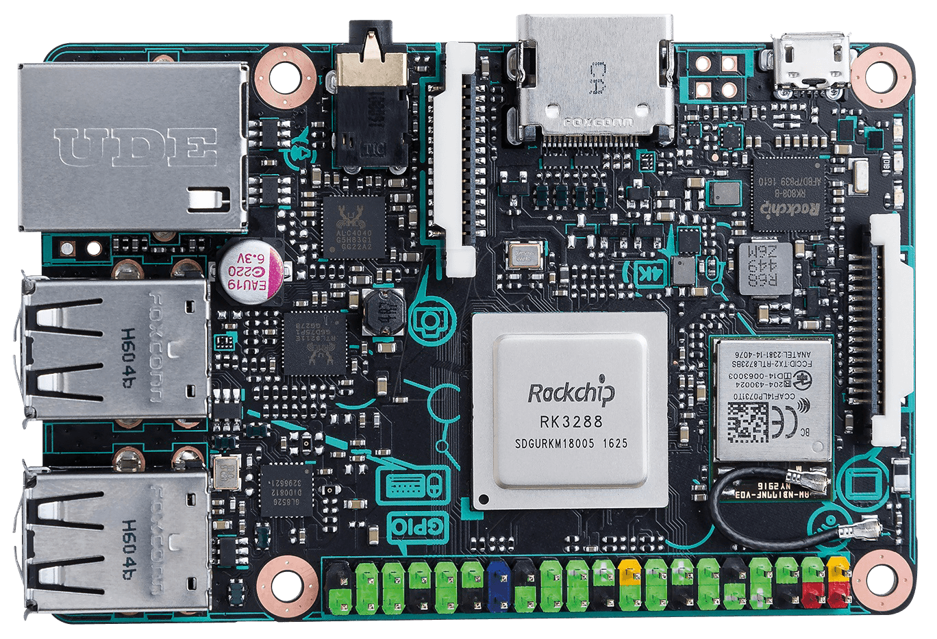 Asus Tinker Board – różnice w stosunku do Raspberry Pi